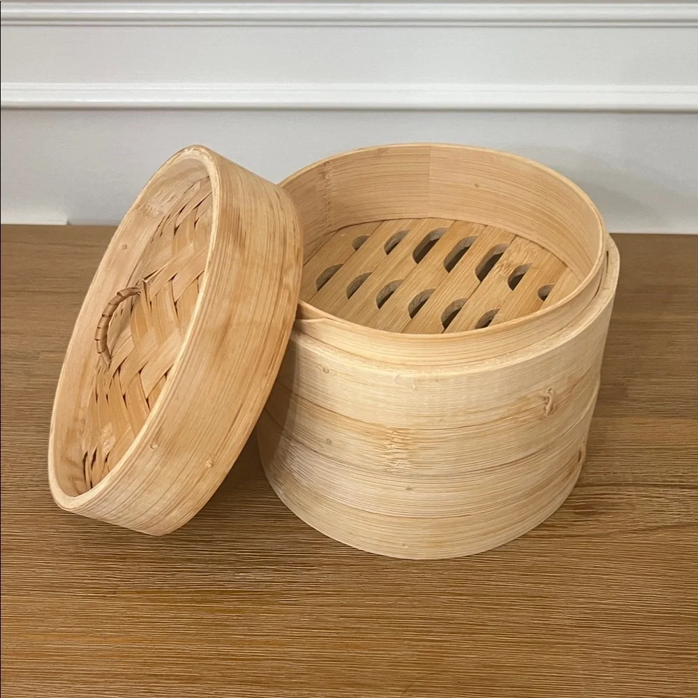 Natural Bamboo Steamer 6